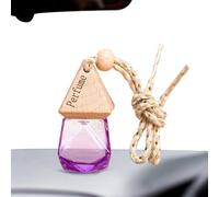 Yianyal Bouteilles vides pour diffuseur de voiture - Bouteille de parfum colorée désodorisant de voiture - Déodorant pour bouteille de parfum Pendentif Essentiel Diffusion Aromathérapie Bouchon