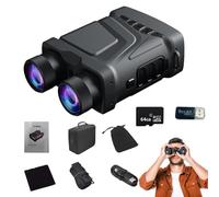 Yianyal Goggles de Vision, Jumelles Thermiques à écran HD | Binoculaires réglables à 5 gènes | Affichage HD de Lunettes de Haute clarté avec Un Grand écran de 3 Pouces pour la sécurité et