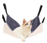 Yianyal Hamac pour chat - Balançoire réglable - Accessoires pour cage - Confortable - Lit double face pour chaton, furet, chiot, lapin, petits animaux