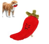 Yianyal Jouet en peluche pour chien | Jouet à mâcher doux en forme de légume, jouet à mâcher interactif en peluche pour chien et chat pour l'entraînement comportemental de dentition des chats et des