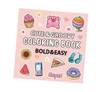 Yianyal Livre de coloriage pour,Livres de coloriage pour tout-petits - Livre de peinture éducatif,Livre de dessins à colorier facile et amusant de 40 pages pour les de 4 ans et plus, préscolaire et