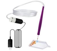 Yianyal Penstone Art Pen, Stylo à Peinture en Strass | Spol de Peinture Art à Vide électrique Stron | Adsorption de Perles Applicateur Automatique USB Portable pour Les Adultes, Les, Les débutants