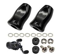 Yianyal Poignées De Moulinet De Pêche,Couvercle De Poignée Antidérapant Ergonomique - Manches Ergonomiques Léger Et Antidérapant Pour Entretien Réparation Débutants Femmes Hommes Casting