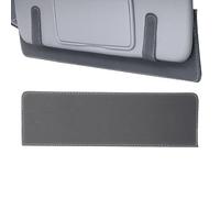 Yianyal Prolongateur de Pare-Soleil Auto | Extension De Visière Anti-Soleil en Cuir pour Voiture | Protection Anti-Éblouissement Intérieur Automobile Universelle pour Berline Camping-Car