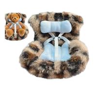 Yianyal Siège Auto pour Poupée Bébé - Siège Auto pour Poupées de 17 cm | Jouet Décoratif Doux et Fashionable Ornement Mignon pour Collectionneurs, Femmes et Affichage de
