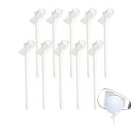 Yianyal T-shirts de golf à zéro friction, T-shirts de golf Court | 3-1/4 Pouces 10 Pièces Par Tee | Stabilité réduire les Sports à Distance à Distance pour friction pour fers et hybrides