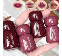 YIBABY Lot de 4 gloss à lèvres brillants, nourrissants, hydratants, imperméables, longue durée, texture non collante, pour des lèvres naturelles et plumpantes