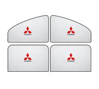 YIBAJIO 4 Pièces Rideaux Voiture Magnétique,pour Mitsubishi Colt Z30 2004-2008 Pare Soleil Bébé, Occultant Latérale Protection UV, Vie Privée