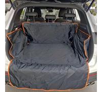 YIBAJIO Chien Chien Coffre de Protection,pour Dacia Duster 2nd Gen 1st Gen HM HS 2010-2023 Imperméable Antidérapant Tapis Voiture Housse siège avec Protecteur latéral,A