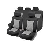 YIBAJIO Housses de Siège de Voiture pour MG ZS 2017-2024 2025 PU Cuir Imperméable Antidérapant Housses De Siège Interieur Accessoires,B