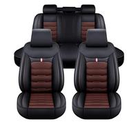 YIBAJIO Housses de Siège de Voiture pour Renault Clio V Life/Zen/Intens/R.S. Line 2019-2022 2023 2024 PU Cuir Imperméable Antidérapant Housses De Siège Interieur Accessoires,C