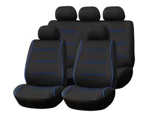 YIBAJIO Housses de Siège de Voiture pour Toyota RAV4 3.Generation CA30W 2006-2010 2011 2012 2013 PU Cuir Imperméable Antidérapant Housses De Siège Interieur Accessoires,C