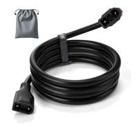 YIBEICO Câble de batterie supplémentaire de 1,5 m avec sac de rangement pour Ecoflow Delta 2/2 Max/3/3 Plus/3/1500/Wave 2/Wave 3, XT150 - Ne convient pas pour Delta Pro/Pro 3/Ultra/3 Max