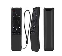 YiBiChin Étui de Protection en Silicone pour Samsung contrôleur TV Smart 4k BN59-01259B BN59-01274A BN59-01266A BN59-01241A BN59-01242A BN59 Series Remote Cover, Lavable Antichoc avec lanière (Noir)