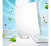 YIBONIKA Extracteur d'air 100mm Minuterie à Retard avec Clapet Anti-Retour, Ventilateur salle de bain Silencieux 95m³/h 12W 34dB pour Salle de Bains, Toilettes,Cuisine Ventilation Économe en Énergie