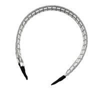 YIBOZI Bandeau élégant en tissu carré à paillettes pour femmes et filles, design extensible confortable, parfait pour les fêtes, les mariages, le quotidien