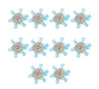 YIBOZI Belle pince à cheveux flocon de neige avec pince à cheveux pour coiffures de festival et fêtes