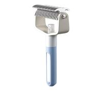 YIBOZI Brosse à poils de chat, brosse de toilettage pour animaux domestiques avec fonction pulvérisateur de massage, outil de toilettage pour chien pour contrôler la perte de poils et soins du pelage