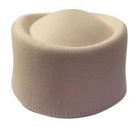 YIBOZI Chapeau de pilulier - Chapeau haut-de-forme - Chapeau bibi pour femme - Tenue décontractée - Fedoras occidentales