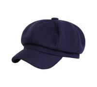 YIBOZI Chapeau octogonal pour femme, chapeau octogonal en coton pour femme, chapeau d'hiver, chapeau de peintre, accessoire de mode pour un usage quotidien, activités de plein air, tous les matchs