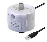 YIBOZI Eau - Interface USB pour fontaine à eau et aquarium - Moteur SMA-800 super silencieux avec lumière LED
