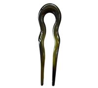 YIBOZI Épingle à cheveux en acrylique en forme de U pour femme - Élégant support de chignon sécurisé pour un événement formel et un usage quotidien