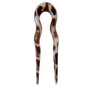 YIBOZI Épingle à cheveux en acrylique en forme de U pour femme - Élégant support de chignon sécurisé pour un événement formel et un usage quotidien