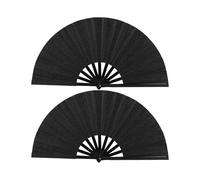 YIBOZI Éventail à paillettes, ventilateur pliable à main KungFu pour concerts et fêtes, ventilateur de refroidissement pour fête