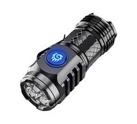 YIBOZI Lampes de poche LED rechargeables étanches tactiques torches de poche portables super puissantes