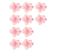 YIBOZI Lot de 10 barrettes à cheveux en forme de fleur de cerisier pour femme et fille Utilisation quotidienne Antidérapante Confortable