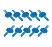 YIBOZI Lot de 10 brosses de toilettage réglables en silicone pour chats pour meubles, jambes, outil de massage pour animaux domestiques