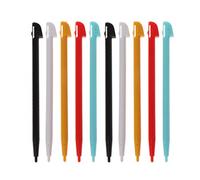 YIBOZI Lot de 10 stylets tactiles multicolores pour Wii U WIIU GamePad haute sensibilité en plastique pour écran tactile