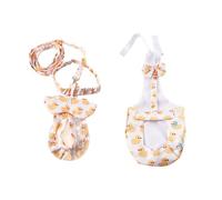 YIBOZI Lot de 2 couches et laisses en polyester doux, respirant et étanche pour canards et chats