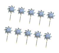 YIBOZI Lot de 20 arroseurs automatiques pour jardin, base à pointes rotatives à 360 degrés avec buse réglable