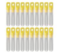 YIBOZI Lot de 20 flotteurs de pêche en silicone transparent pour pêche