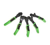 YIBOZI Lot de 5 pinces à cheveux à double charnière pour femme - Couleur vive