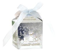 YIBOZI Lot de 50 boîtes à bonbons pour fête de l'Aïd - Boîtes à chocolats - Pour offrir