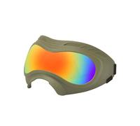 YIBOZI Lunettes de protection solaire pour chien, ceinture réglable et confortable, monture en polycarbonate, lunettes de mode d'extérieur