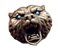 YIBOZI Pendentif en forme d'épées tête de léopard, idéal pour paracorde et colliers, projets d'artisanat