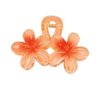 YIBOZI Pince à cheveux double fleur pour femme - Accessoire de cheveux léger avec forte tenue pour le sport, le yoga et un usage quotidien