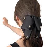 YIBOZI Pince à cheveux élégante avec nœuds imitation perles - Accessoire tendance pour chignon sécurisé et usage quotidien