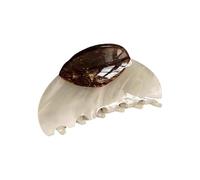 YIBOZI Pince à cheveux élégante de style français - Pince à cheveux pratique en acétate - Prise en main sûre - Accessoires de cheveux tendance pour femme