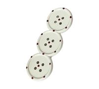 YIBOZI Pince à cheveux, élégante pince à cheveux à trois points avec bouton - Design antidérapant en forme de bec de canard pour femmes et filles - Accessoire tendance d'inspiration coréenne