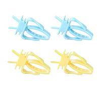 YIBOZI Pinces à fruits et légumes, mangeoire à clip avec support stable pour cage durable pour oiseaux