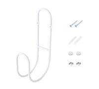 YIBOZI Support mural pour tuyau d'arrosage en acier inoxydable - Support mural pour tuyau d'arrosage extérieur - Crochet de suspension antirouille