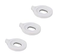 Yibuy Lot de 3 guides de valve d'euphonium Pièces de réparation Accessoires Euphonium