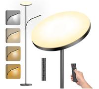 YICAIZI Lampadaire LED Dimmable 42W/4000LM avec Liseuse, Intensité Variable 2700-6500K, Télécommande et Contrôle Tactile