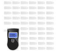 YICH Embout Buccal pour Testeur d'alcool AT818 50 Pièces Ethylotest Embouchures Embout Ethylotest Embouts pour Alcootest Embouts Éthylotest Alcootest Compatible AT818 Ethylotests (sans alcootest)