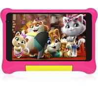 Yicty Kinder Tablet 7 inch Android Tablet für Kids 5GB RAM 32GB ROM Kindersicherung IPS HD Bluetooth WiFi Quad Core Dual-Kameras Children's Tablets PC mit Schutzhülle (Rose)