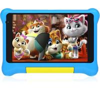 Yicty Kinder Tablet 7 inch Android Tablet für Kids 5GB RAM 32GB ROM Kindersicherung IPS HD Bluetooth WiFi Quad Core Dual-Kameras Children's Tablets PC mit Schutzhülle (Bleu)